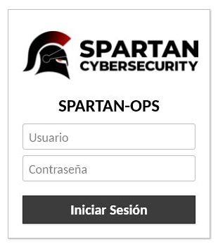 Portal de autenticación de SpartanOps