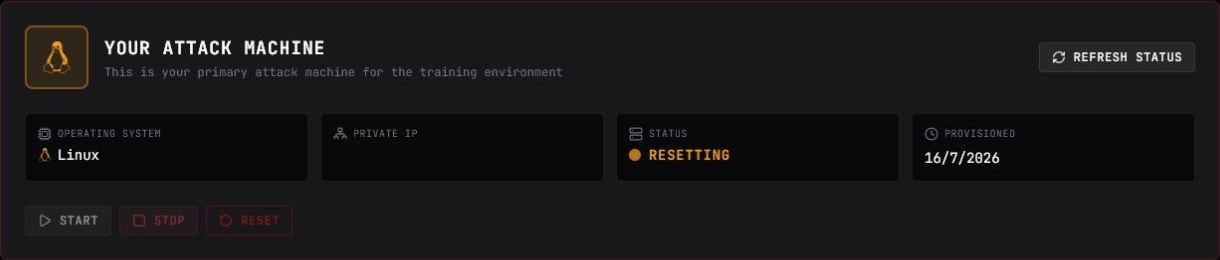 SpartanOps resetting with its controls disabled