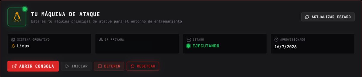SpartanOps ejecutándose y listo para abrir la consola